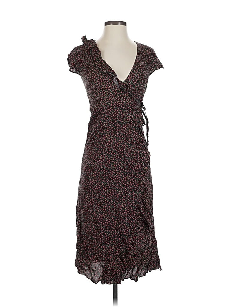 Pre-owned Kimchi Blue Casual Dress In Brown
