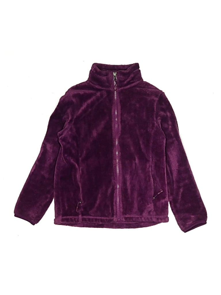 Pre-owned 32 Degrees Kids' Zip Up Hoodie In Purple