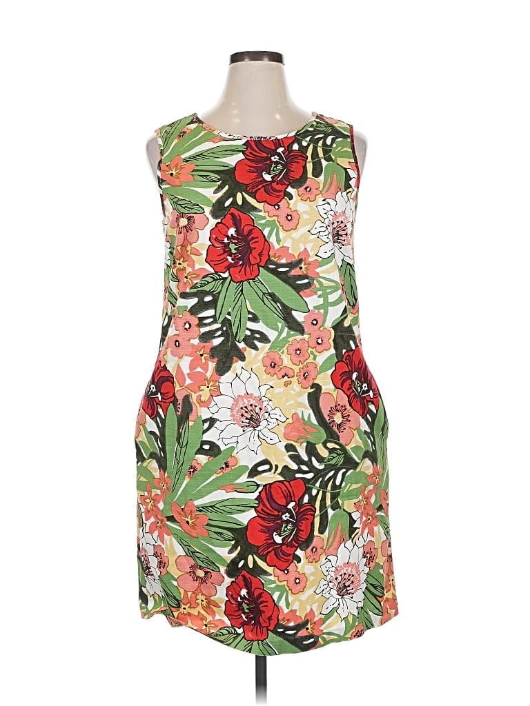 Pre-owned Talbots Cocktail Dress In Green