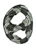 BCBGMAXAZRIA Silver Black Scarf One size - photo 1