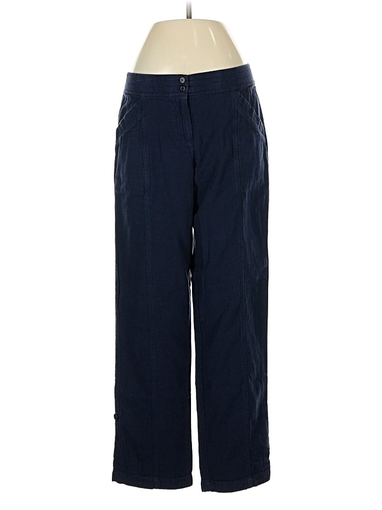 Pre-owned Jjill Casual Pants In Blue