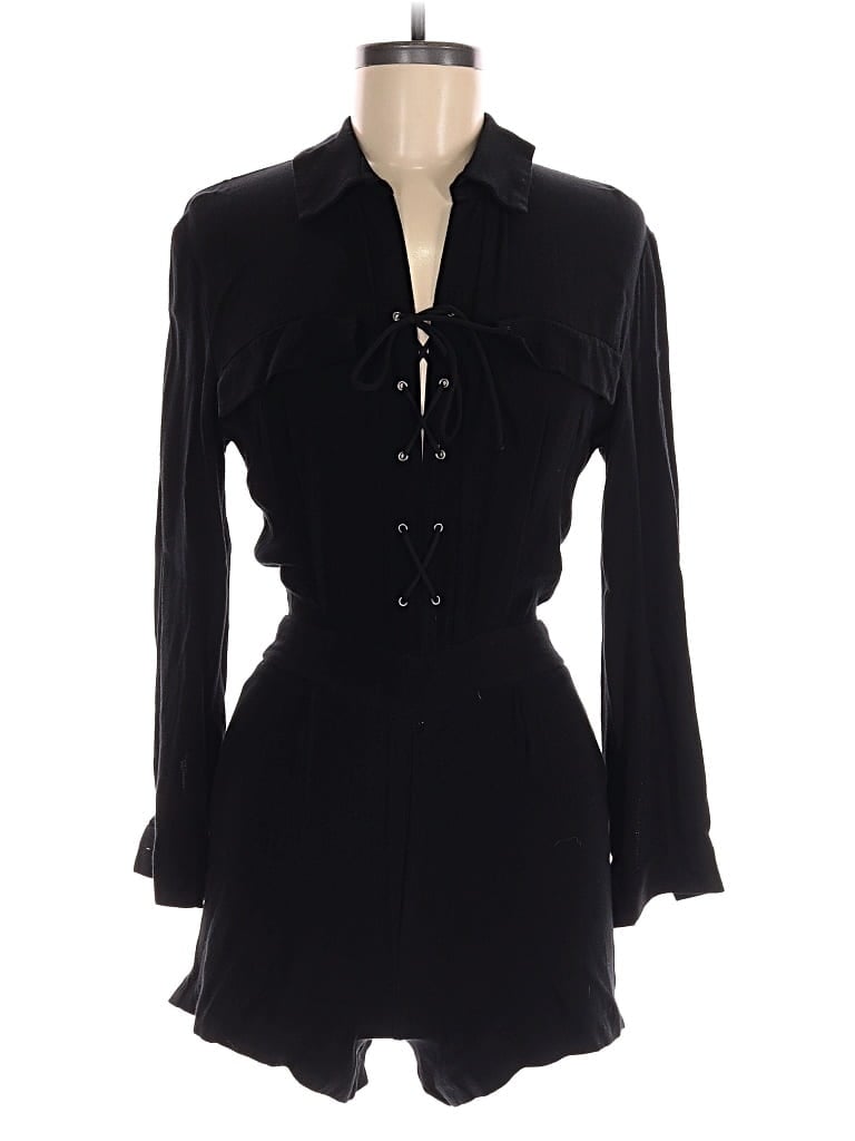 Pre-owned Topshop Romper In Black