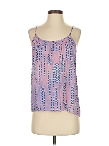 Tucker Sleeveless Silk Top (view 1)