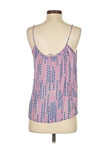 Tucker Sleeveless Silk Top (view 2)