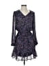 Evereve 100% Polyester Paisley Blue Casual Dress Size XS - photo 1