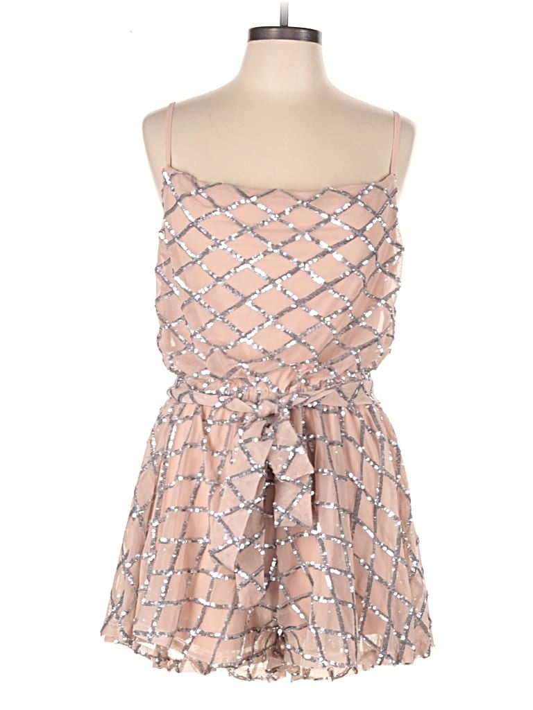 Pre-owned Just Me Romper In Pink