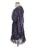 Evereve 100% Polyester Paisley Blue Casual Dress Size XS - photo 5