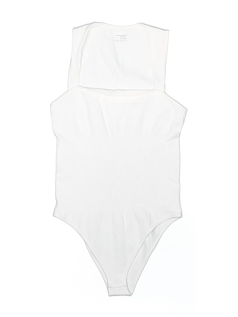 Pre-owned Oqq One Piece Swimsuit In White
