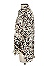 SAND 100% Viscose Animal Print Ivory Tan Long Sleeve Blouse Size S - photo 5