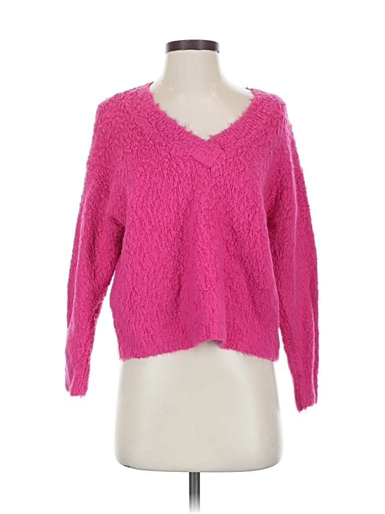 Pre-owned Maeve By Anthropologie Pullover Sweater In Pink