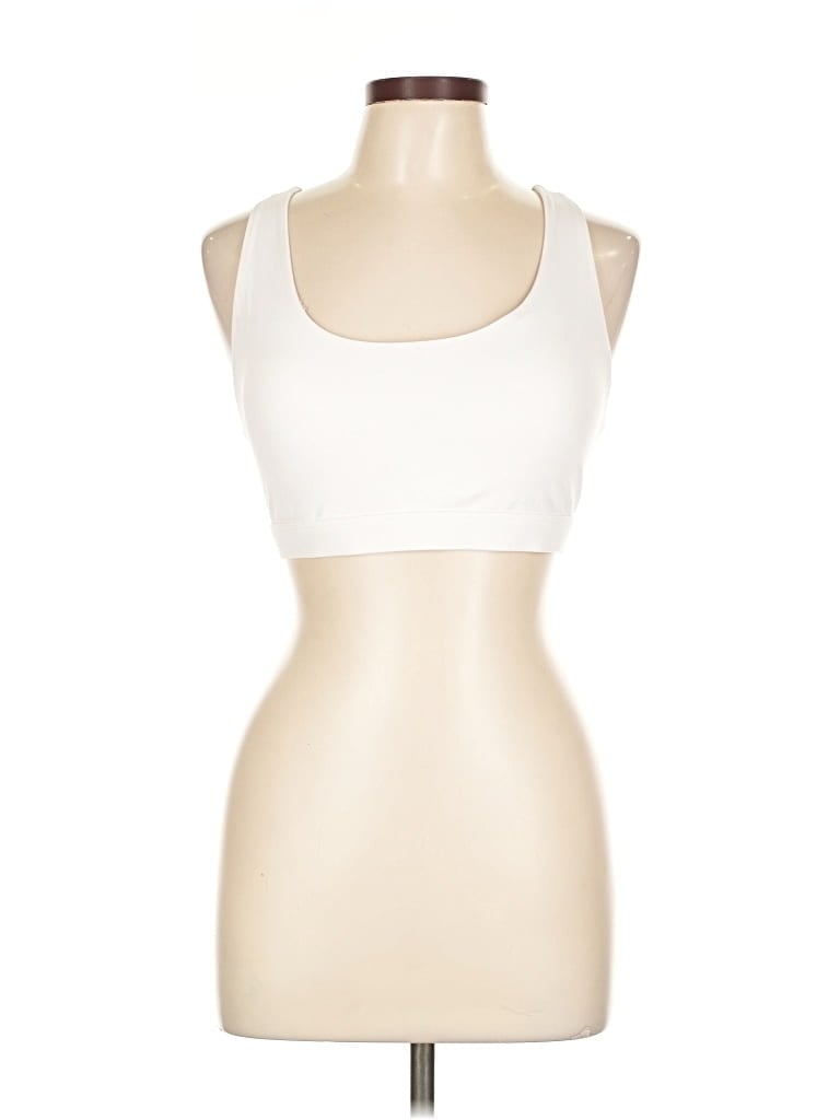 Pre-owned Noli Tank Top Ivory Strapless Neckline Tops In White