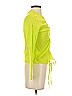 Topshop Green 3/4 Sleeve Blouse Size 4 - photo 4