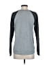 Pure Amici Gray Long Sleeve Top Size S - photo 2