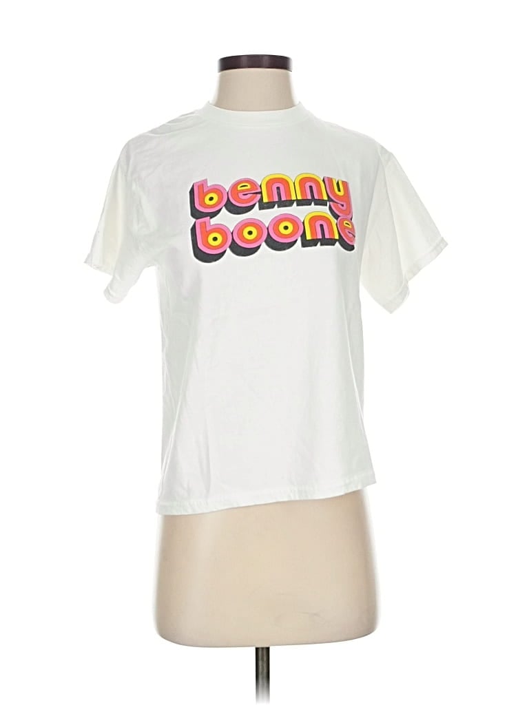 Pre-owned Assorted Brands Short Sleeve T-shirt In White