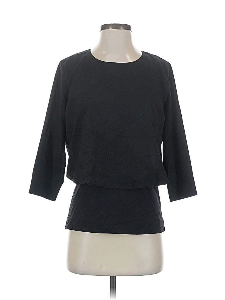 Pre-owned Cabi Long Sleeve Blouse In Gray