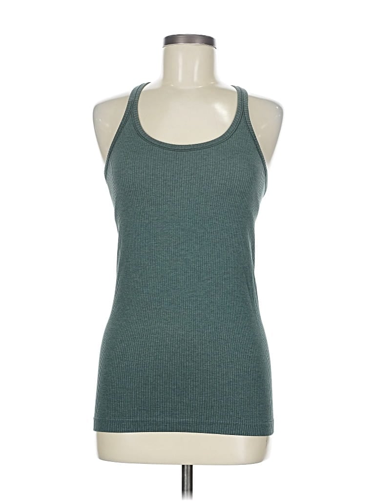 Pre-owned Lululemon Athletica Active Tank Top In Blue