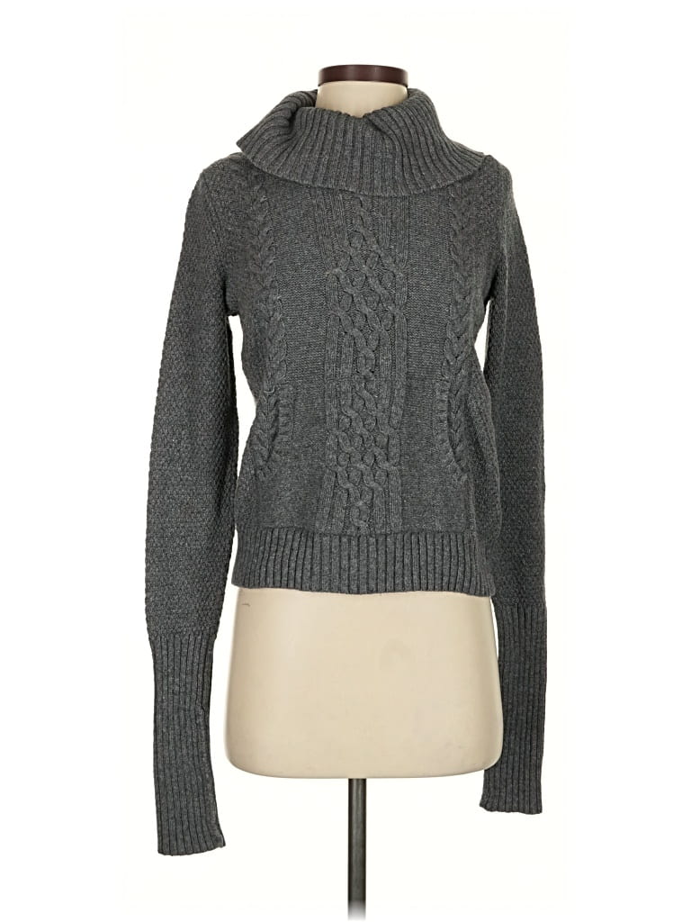 Pre-owned Old Navy Turtleneck Sweater In Gray