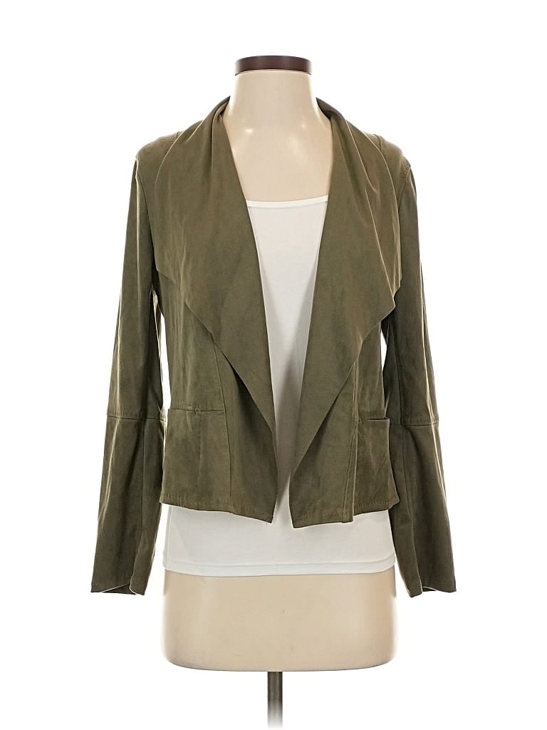 Pre-owned Max Studio Kimono In Green