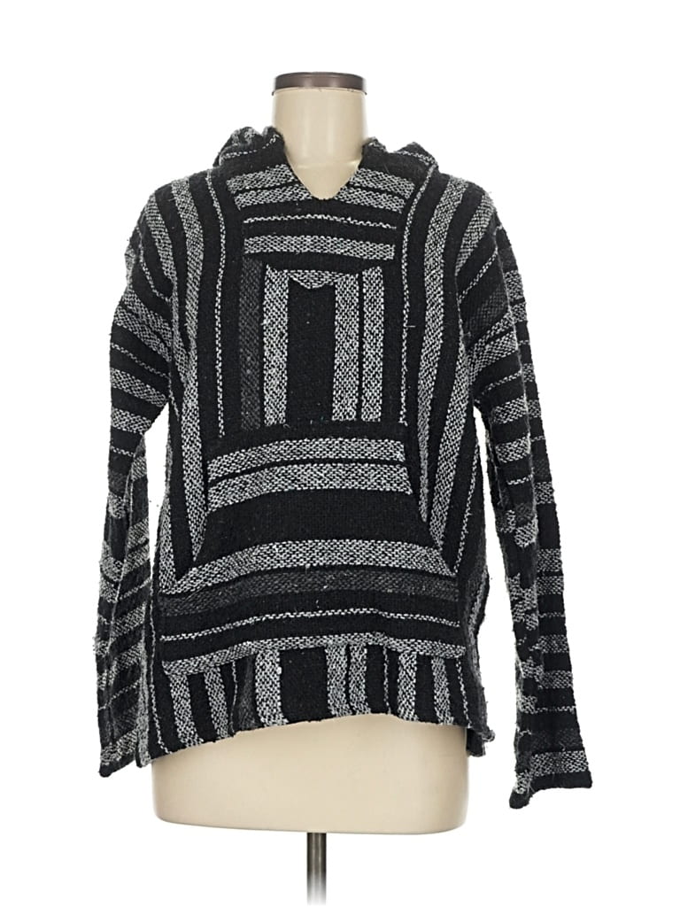 Pre-owned Assorted Brands Pullover Sweater In Black