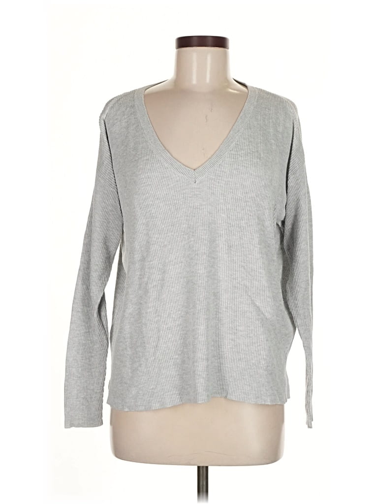 Pre-owned Abound Pullover Sweater In Gray