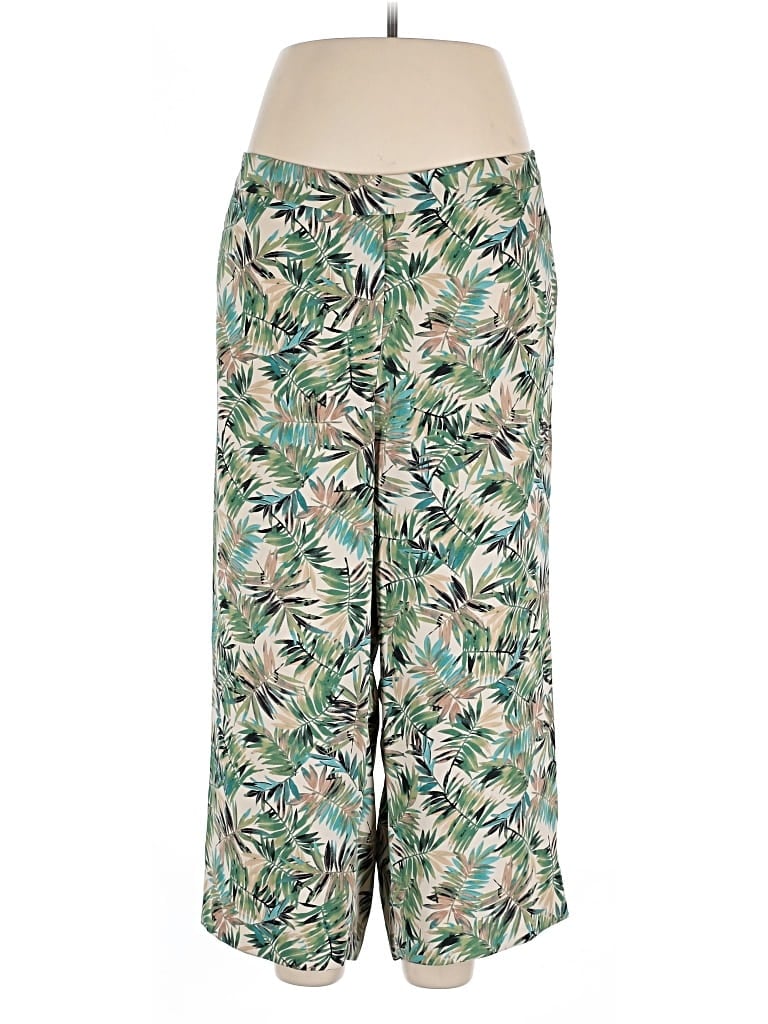 Pre-owned Jjill Casual Pants In Green