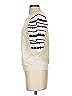 Chico's Solid Stripes Tan Ivory Pullover Sweater Size XS (00) - photo 5