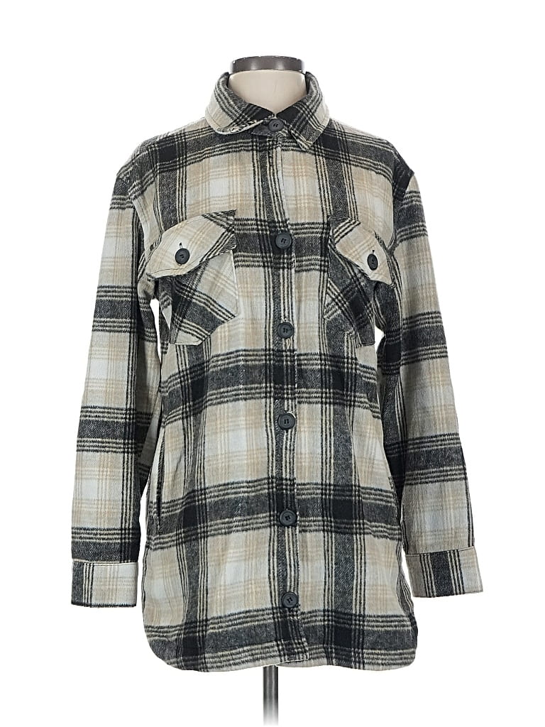 Pre-owned Thread & Supply Jacket In Gray