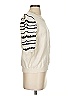 Chico's Solid Stripes Tan Ivory Pullover Sweater Size XS (00) - photo 4