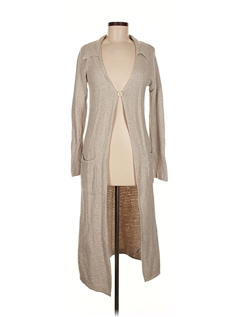 Pre-owned William Rast Cardigan Sweater In Brown