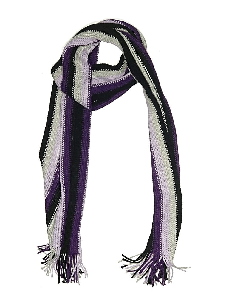 Pre-owned Assorted Brands Scarf In Purple