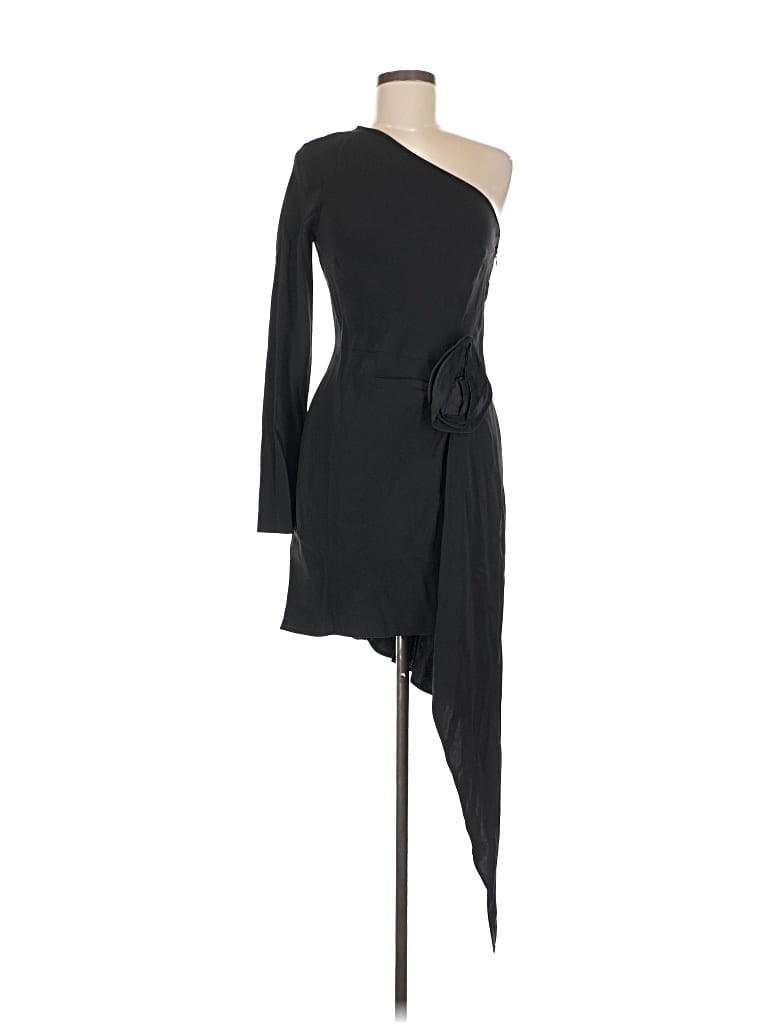 Pre-owned Mng Cocktail Dress In Black