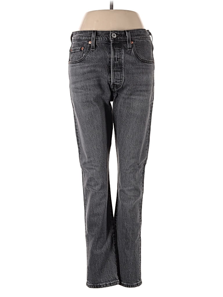 Pre-owned Levi's Jeans In Gray