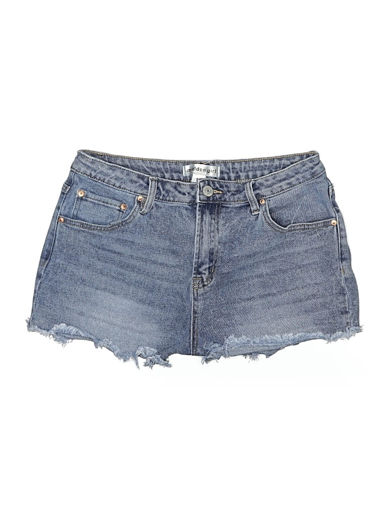 Pre-owned Madden Girl Denim Shorts In Blue