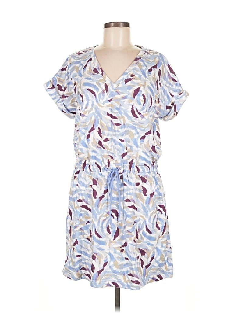 Pre-owned Lou & Grey Casual Dress In Blue