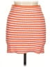 Assorted Brands 100% Acrylic Stripes Orange Casual Skirt Size M - photo 1