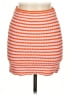 Assorted Brands 100% Acrylic Stripes Orange Casual Skirt Size M - photo 2