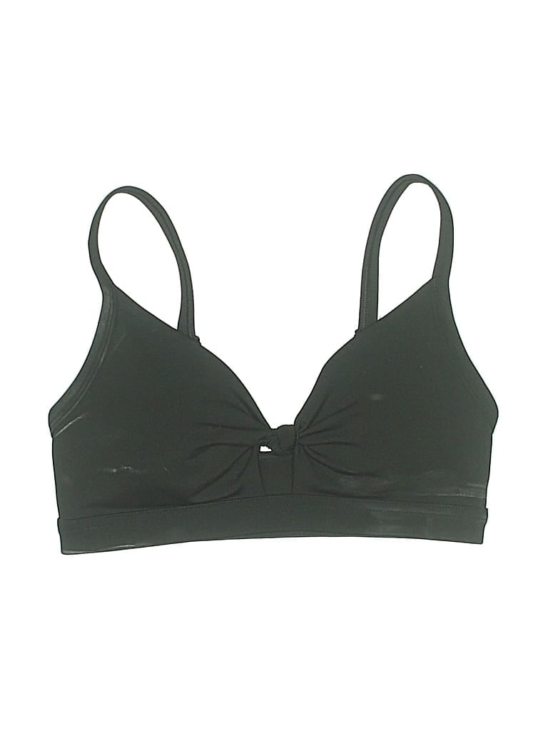 Pre-owned Spiritual Gangster Swimsuit Top Green Swimwear