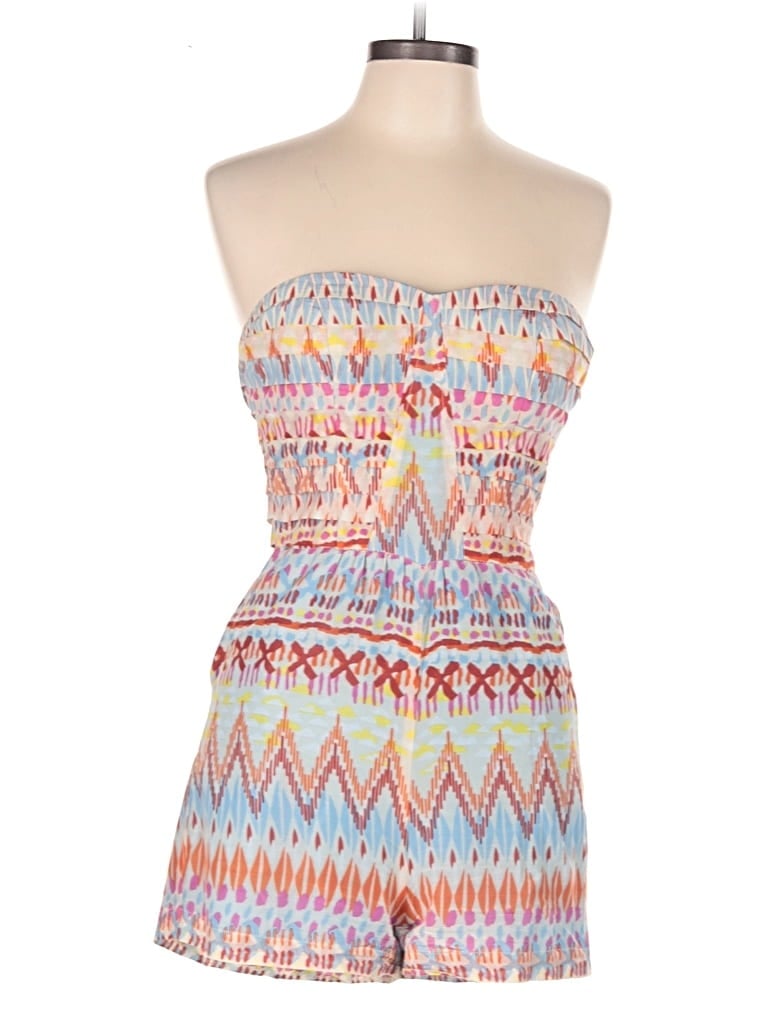 Pre-owned Charlie Jade Romper In Blue