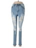 Unbranded Hearts Blue Jeans Size S - photo 1