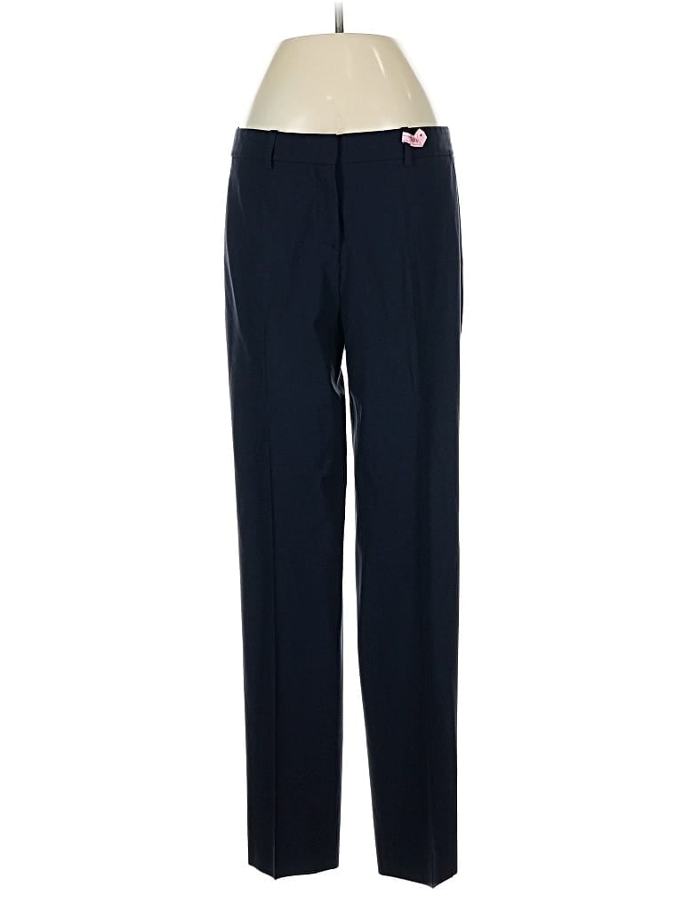 Pre-owned Theory Wool Pants In Blue