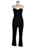 Express Solid Black Jumpsuit Size 8 - photo 1