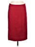 Rene Lezard Solid Red Formal Skirt Size EU 38 / US 8 - photo 1