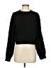 Caballero Solid Black Pullover Sweater Size XS - photo 1