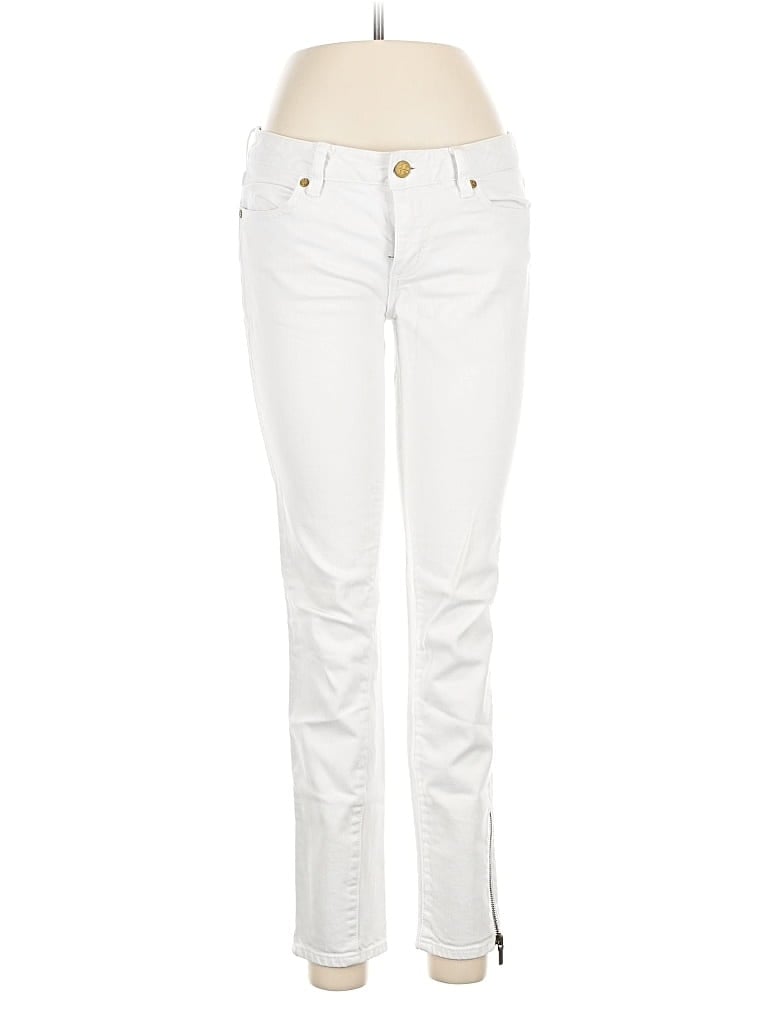 Pre-owned Tory Burch Jeans In White