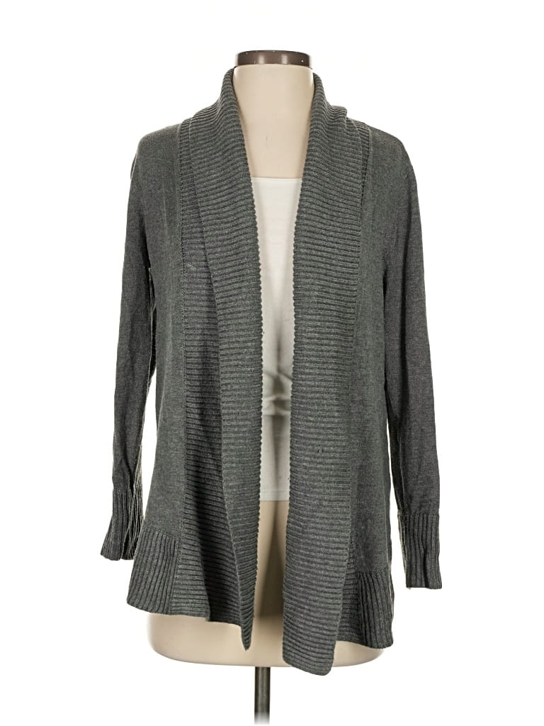 Pre-owned Inc International Concepts Cardigan Sweater In Gray