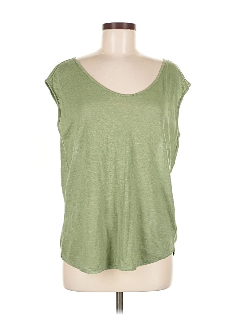 Pre-owned Gap Sleeveless T-shirt In Green