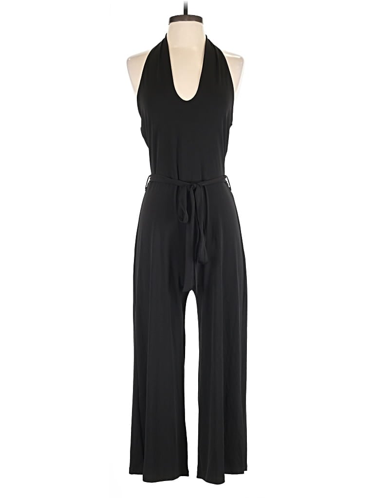 Pre-owned Veronica M Jumpsuit In Black