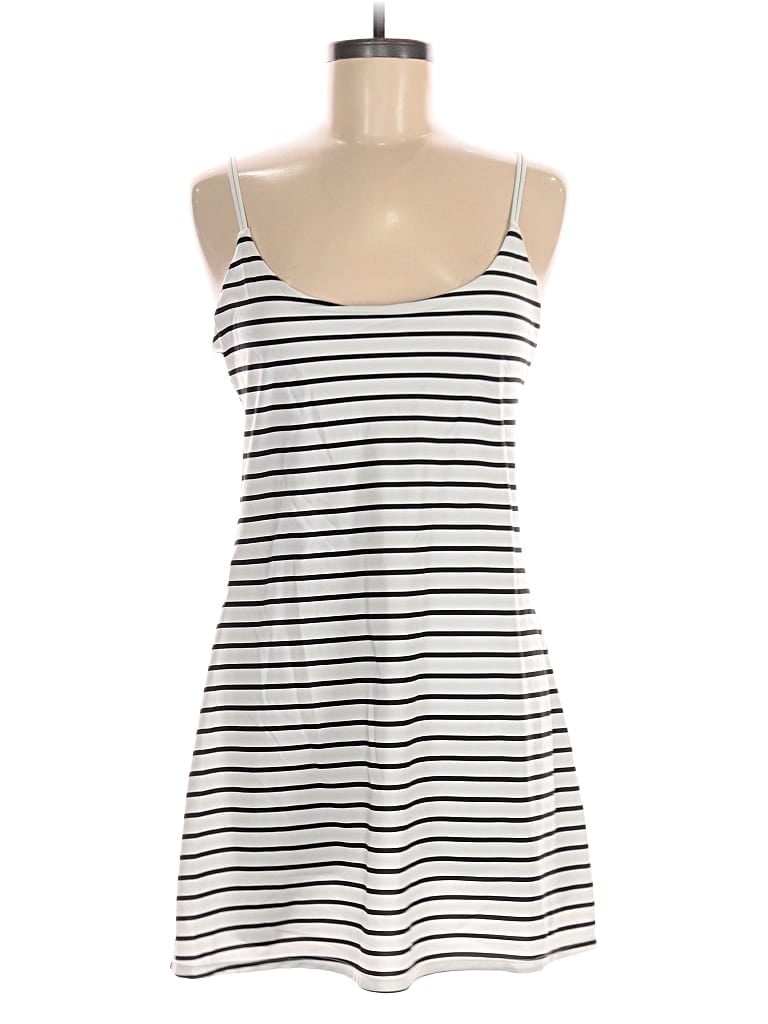 Pre-owned Abercrombie & Fitch Casual Dress In White