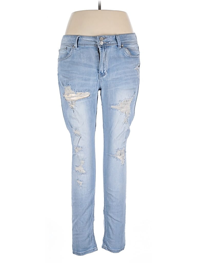 Pre-owned Indigo Rein Jeans In Blue