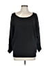 PaperWhite Black Pullover Sweater Size L - photo 1